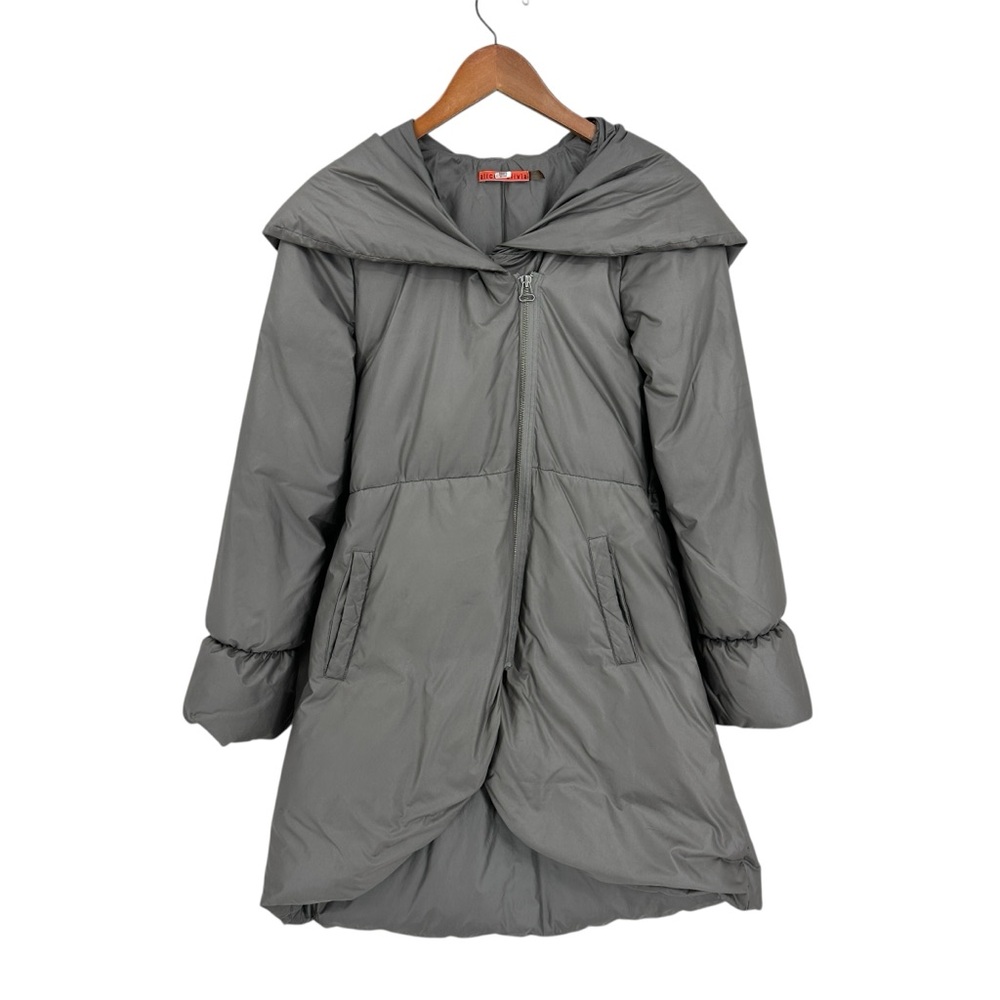 ALICE + OLIVIA Down Filled Coat Jacket Zip Puffer
